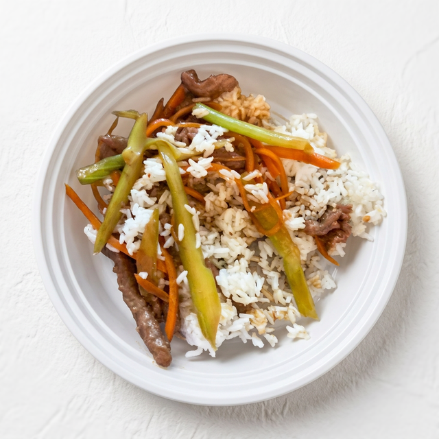 Hot & Spicy Shredded Beef.